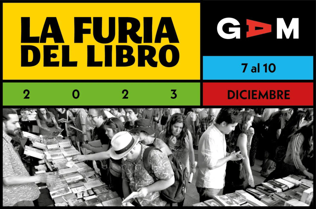 afiche promocional de La Furia del Libro 2023